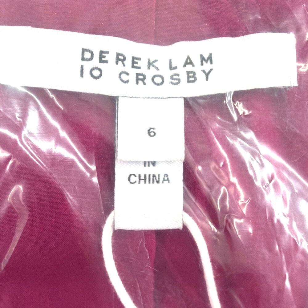 Derek Lam 10 Crosby Women's Cerise Desiree Blazer Dress Size 6 - Picture 3 of 13